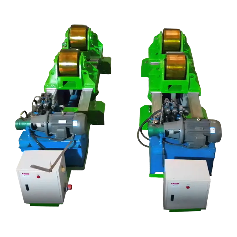 80T coaptantur Welding Rotator cum HYDRAULICUS Horizontalis propellentibus 80T coaptantur Welding Rotator cum HYDRAULICUS Horizontalis propellentibus